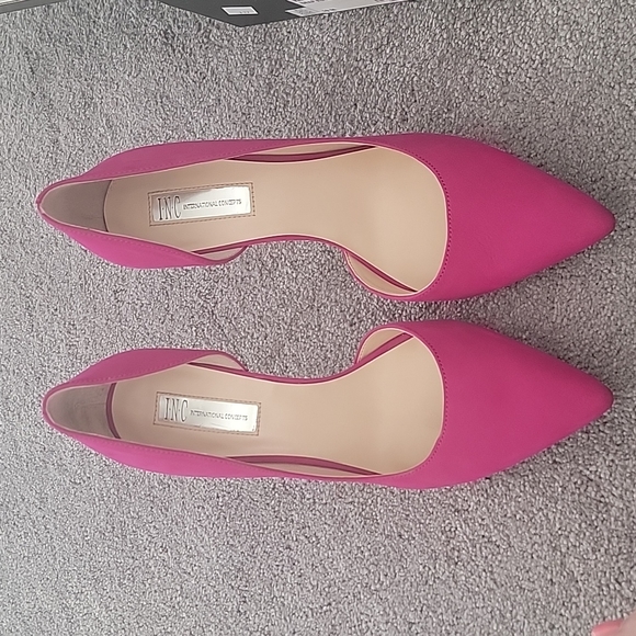 INC Fuscia High Heels - Picture 4 of 8